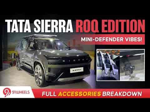 Tata Sierra Roq Edition & All Accessories Explained || Mini Defender Vibes