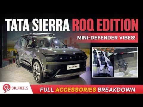 Tata Sierra Roq Edition & All Accessories Explained || Mini Defender Vibes