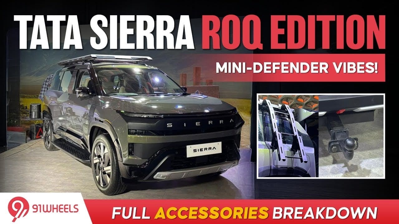 Tata Sierra Roq Edition & All Accessories Explained || Mini Defender Vibes Tata Sierra Roq Edition & All Accessories Explained || Mini Defender Vibes