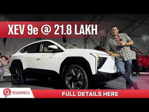 Mahindra XEV 9e electric SUV price starts at 21.8 lakh | First look review of top model