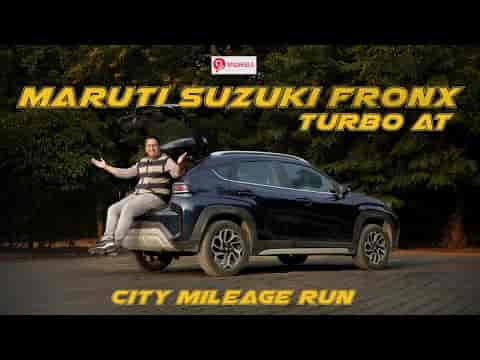 Maruti Suzuki Fronx Turbo AT City Mileage Run | KITNA DETI HAI? Maruti Suzuki Fronx Turbo AT City Mileage Run | KITNA DETI HAI?