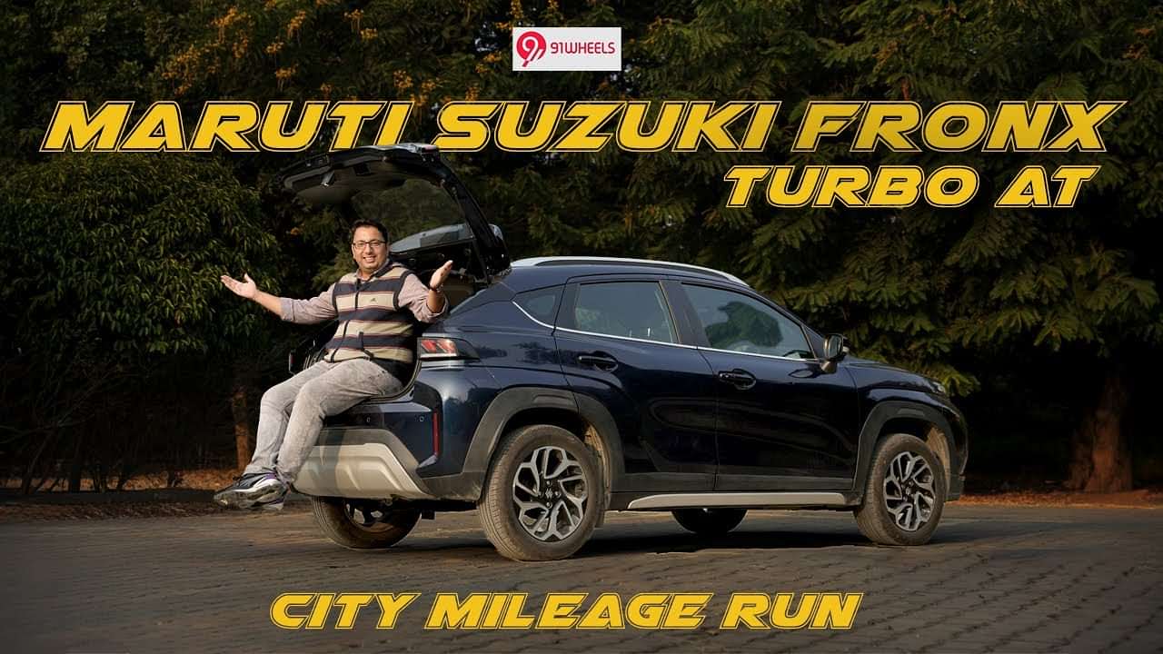 Maruti Suzuki Fronx Turbo AT City Mileage Run | KITNA DETI HAI? Maruti Suzuki Fronx Turbo AT City Mileage Run | KITNA DETI HAI?