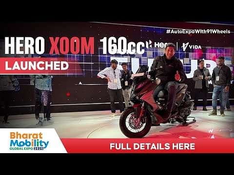 Hero Xoom 160 launched Rs 1.48 lakh : full details with first look walk around video