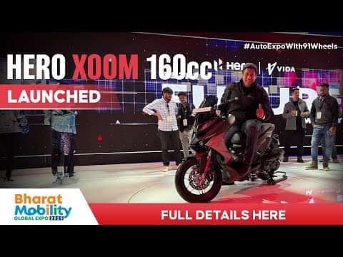 Hero Xoom 160 launched Rs 1.48 lakh : full details with first look walk around video