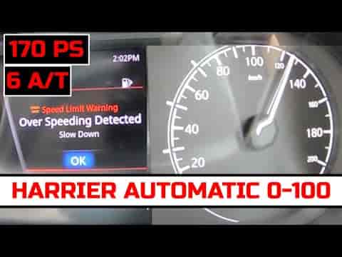 Tata Harrier acceleration