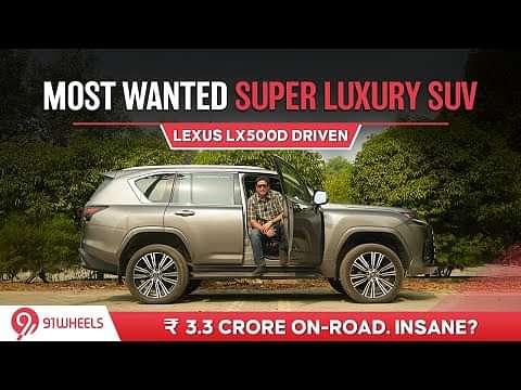 Lexus LX 500d India Review || The VVIP Super Luxury SUV That Costs Rs 2.8 Crore Ex-Showroom