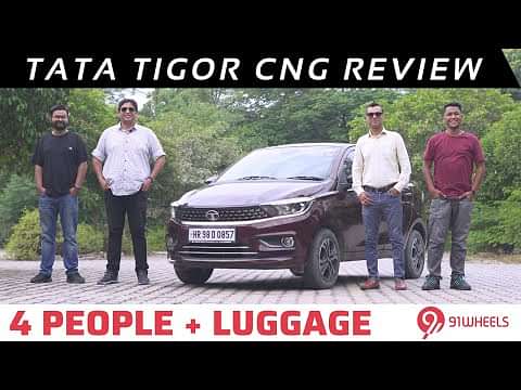 Tata Tigor CNG Review With 4 People & Luggage || Best Family CNG Sedan?