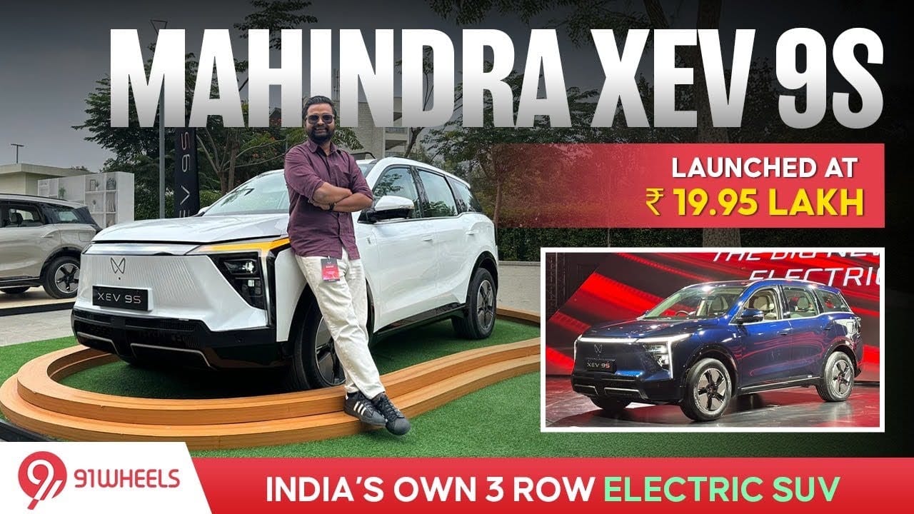 Mahindra XEV 9S Launched || India’s First Mass Market 3 Row SUV || Walkaround