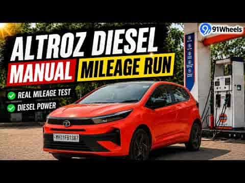 Tata Altroz Diesel Manual Real World Mileage Run