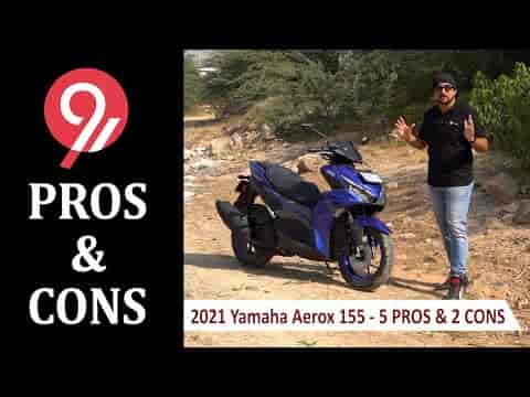 2021 Yamaha Aerox 155 Pros & Cons | 5 Things We Like and 2 We Don't 