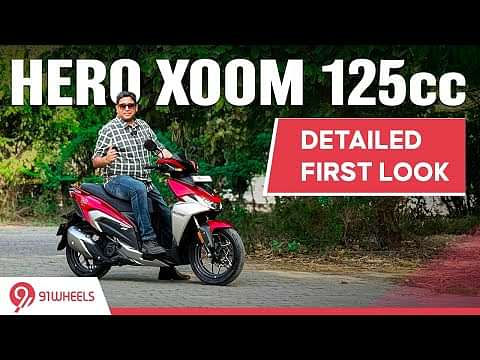 Hero Xoom 125cc scooter is here - priced from Rs 87,000 and is the fastest 0-60 in segment