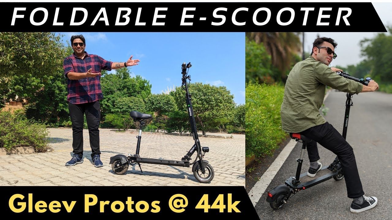 Portable electric scooter || Gleev Protos review || Funky, practical and super fun Portable electric scooter || Gleev Protos review || Funky, practical and super fun