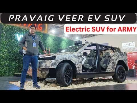 Pravaig Veer Electric SUV showcased