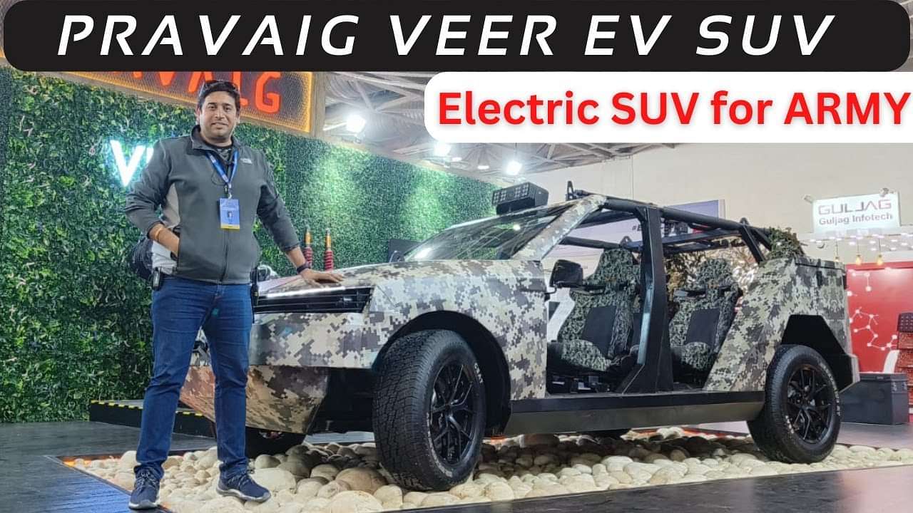 Pravaig Veer Electric SUV showcased Pravaig Veer Electric SUV showcased