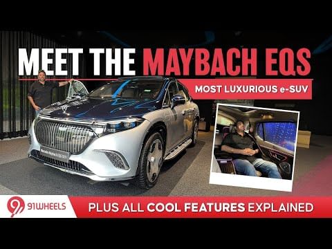 2024 Mercedes Maybach EQS 680 Electric SUV First Look Walkaround || India's Most Luxurious e-SUV