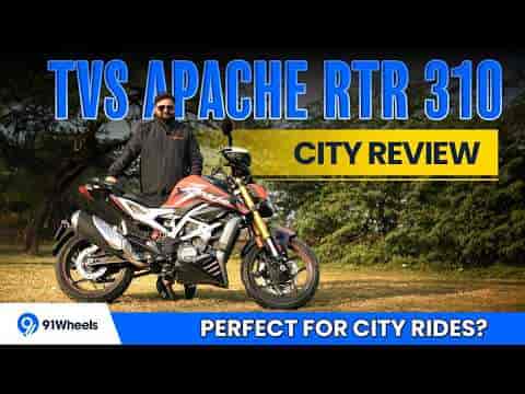 TVS Apache RTR 310 City Review | Perfect for City Rides?