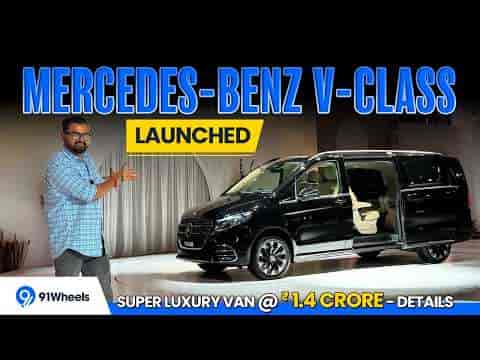 2026 Mercedes Benz V Class Diesel & Petrol launched at Rs 1.4 crore || Detailed walkaround video