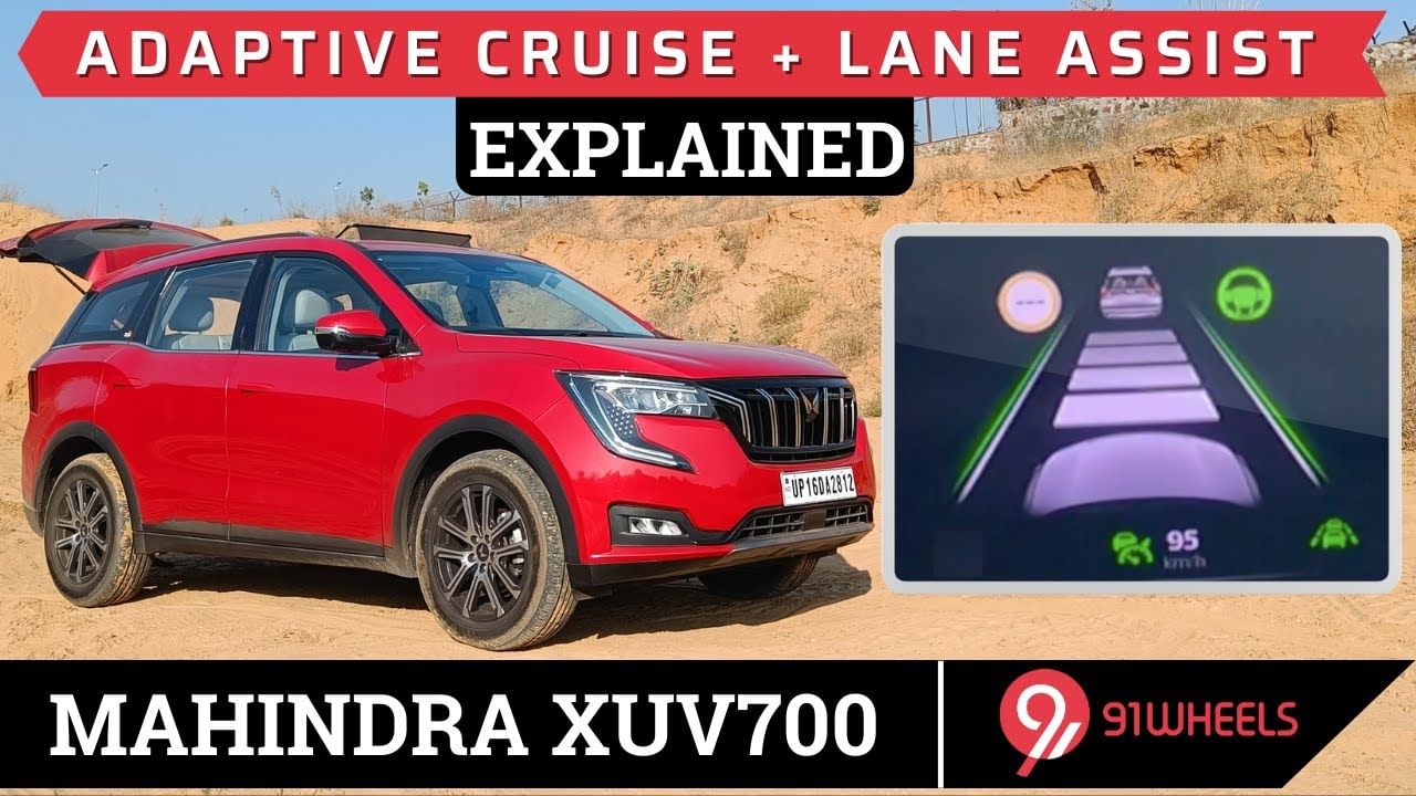 Mahindra XUV700 Adaptive Cruise Control & Lane Assist Explained || Petrol Automatic AX7