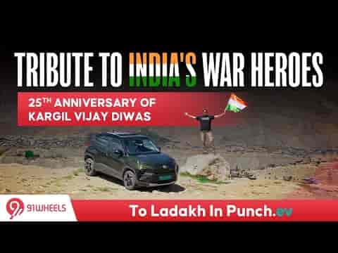 Taking the Tata Punch EV from Delhi to Ladakh to celebrate 25 years of Kargil Vijay Diwas
