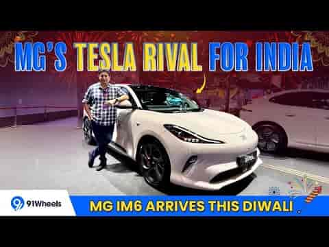 MG iM6 EV coming to India - walkaround from Bangkok International Motorshow