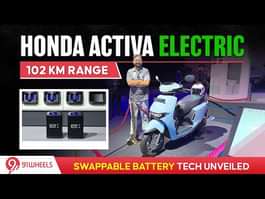 Honda Active Electric Is Here | 102 KM Range With Swappable Battery