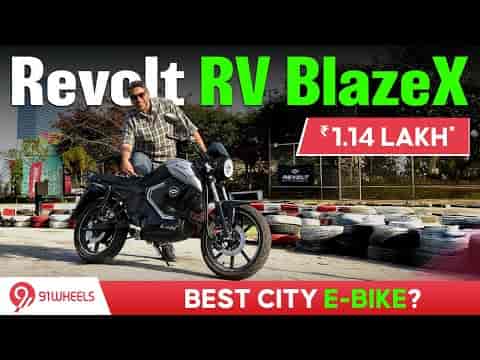 Revolt RV Blaze X first look and walkaround video || Best City Electric Motorcycle?