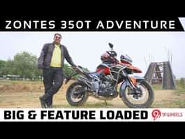 Zontes 350T Adv First Ride Review || Looks Big, Feature Loaded & Comfortable || Off-Road Experience