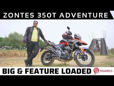 Zontes 350T Adv First Ride Review || Looks Big, Feature Loaded & Comfortable || Off-Road Experience