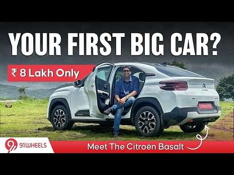 2024 Citroen Basalt Price starts from Rs 8 lakh. India's Best First BIG Car? Tata Curvv Rival