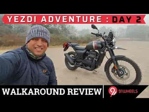 Detailed Walkaround of Yezdi Adventure Matt Black Colour Detailed Walkaround of Yezdi Adventure Matt Black Colour