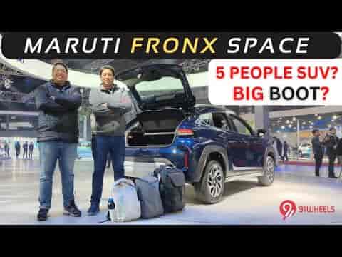 Maruti Fronx SUV cabin & boot space review || Luggage & passenger space Maruti Fronx SUV cabin & boot space review || Luggage & passenger space
