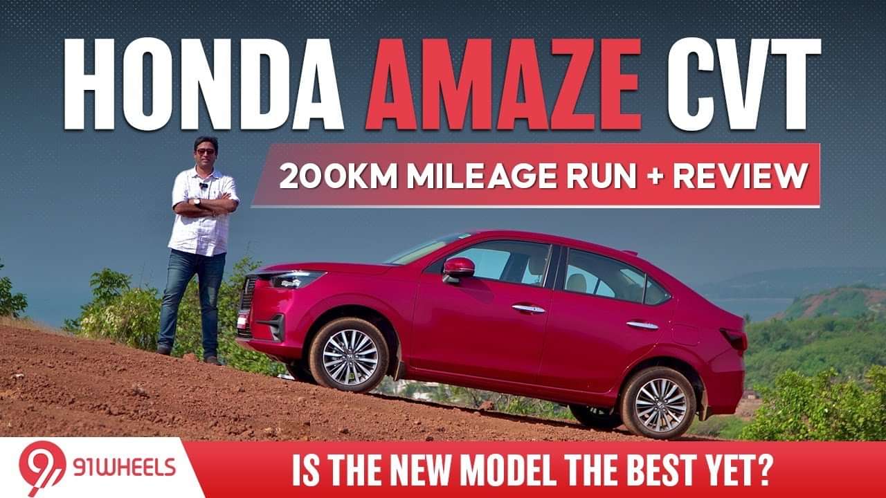 2025 Honda Amaze CVT Automatic Mileage Run For 200km (tankful basis) + Drive Review Is Here 2025 Honda Amaze CVT Automatic Mileage Run For 200km (tankful basis) + Drive Review Is Here