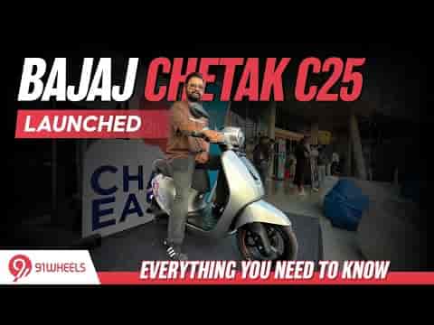  Bajaj Chetak C25 Launched At Rs 91,400 || Quick Walkaround
