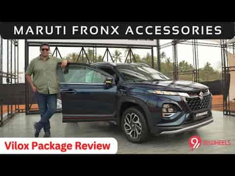 Maruti Fronx Accessories || Walkaround Review of Vilox Collection Package Maruti Fronx Accessories || Walkaround Review of Vilox Collection Package