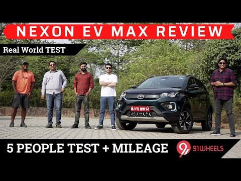 Tata Nexon EV Max Review With 5 People || Plus Mileage Run on Highway Tata Nexon EV Max Review With 5 People || Plus Mileage Run on Highway