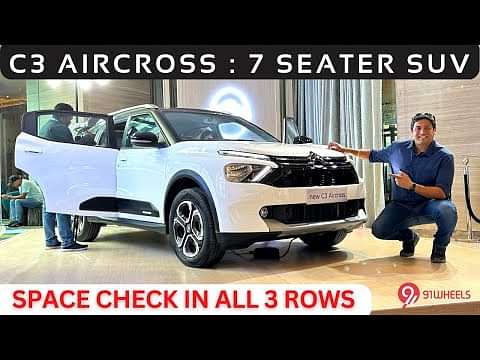 Meet the Citroen C3 Aircross SUV || Creta / Seltos Rival || Walkaround Review With All 3 Row Space