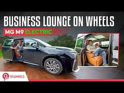 MG M9 Electric Review of passenger comfort || 2nd & 3rd row seats explained with space & features