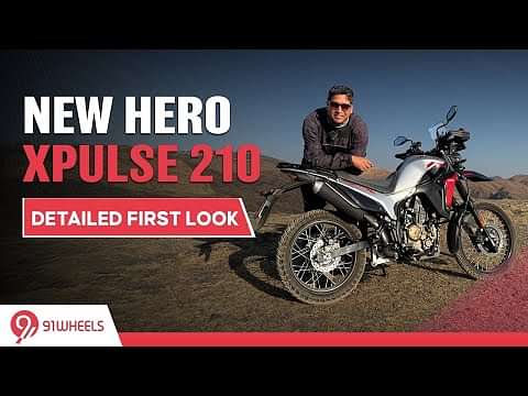 2025 Hero Xpulse 210 First Look Review in this detailed walk around video