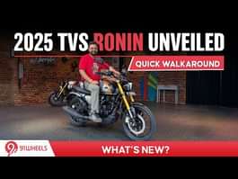 2025 TVS Ronin Unveiled At Moto Soul || Quick Walkaround || What’s New?