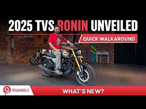 2025 TVS Ronin Unveiled At Moto Soul || Quick Walkaround || What’s New?