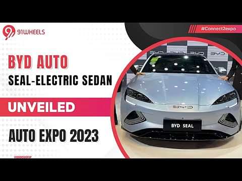 BYD Seal electric sedan launch in October || Walkaround first look review