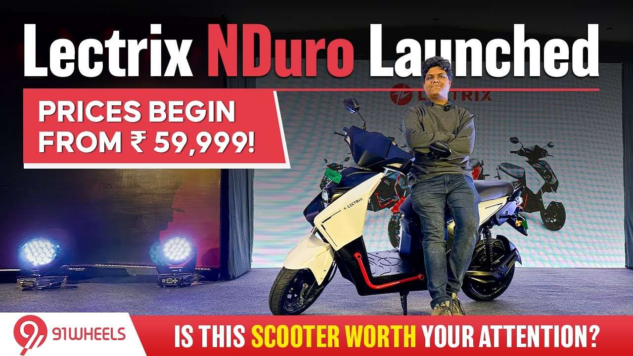 Lectrix Nduro Electric Scooter Launched, Prices Begin From Rs 59,999! Includes BAAS scheme