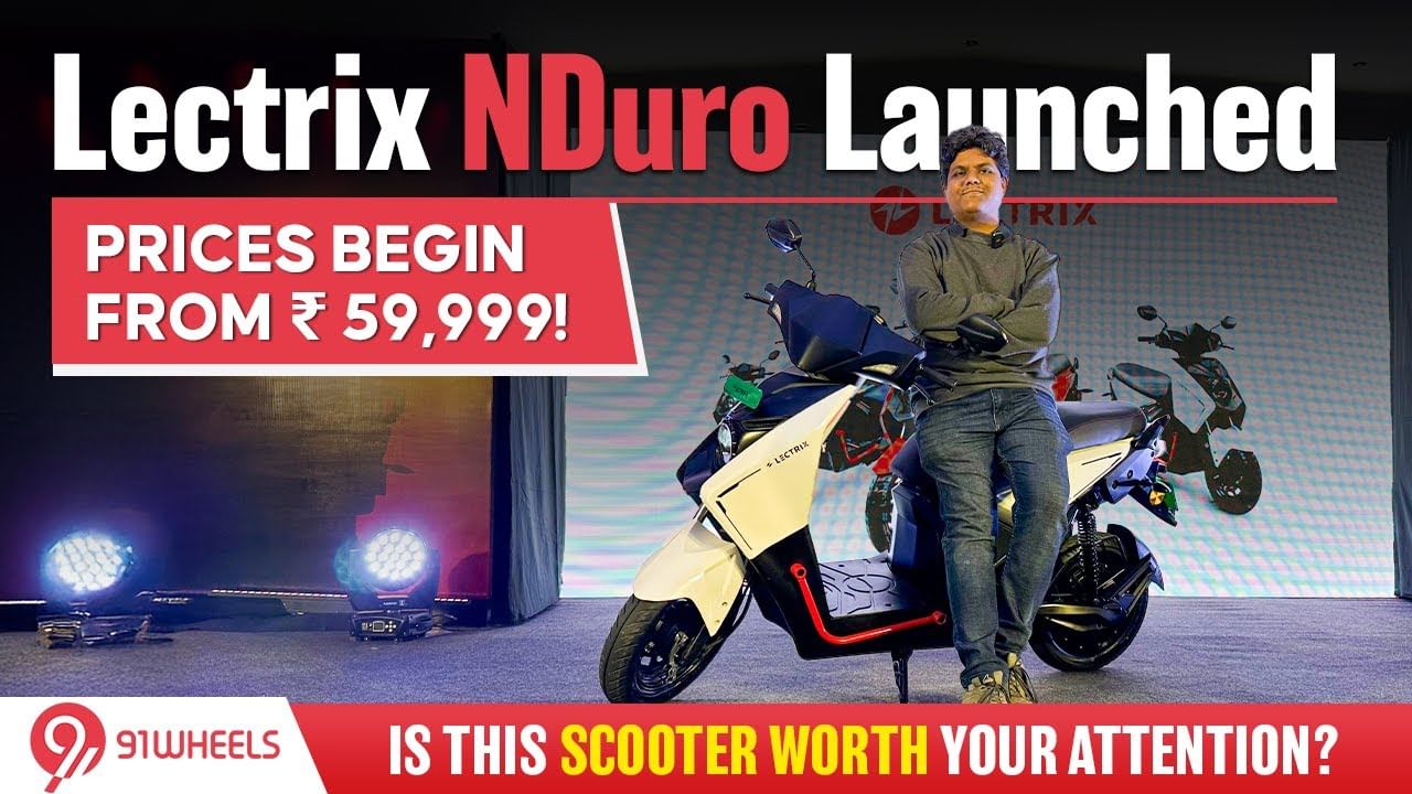 Lectrix Nduro Electric Scooter Launched, Prices Begin From Rs 59,999! Includes BAAS scheme Lectrix Nduro Electric Scooter Launched, Prices Begin From Rs 59,999! Includes BAAS scheme