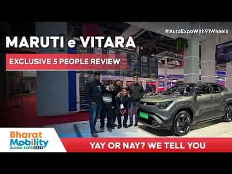 Maruti e Vitara Multiple People Review || Space & Practicality test for electric Maruti Vitara