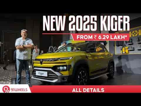 Renault Kiger 2025 Facelift launched from Rs 6.29 lakh - walk around video and first look review