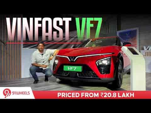 Vinfast VF7 launched from Rs 20.8 lakh - here is the first look review and walk around