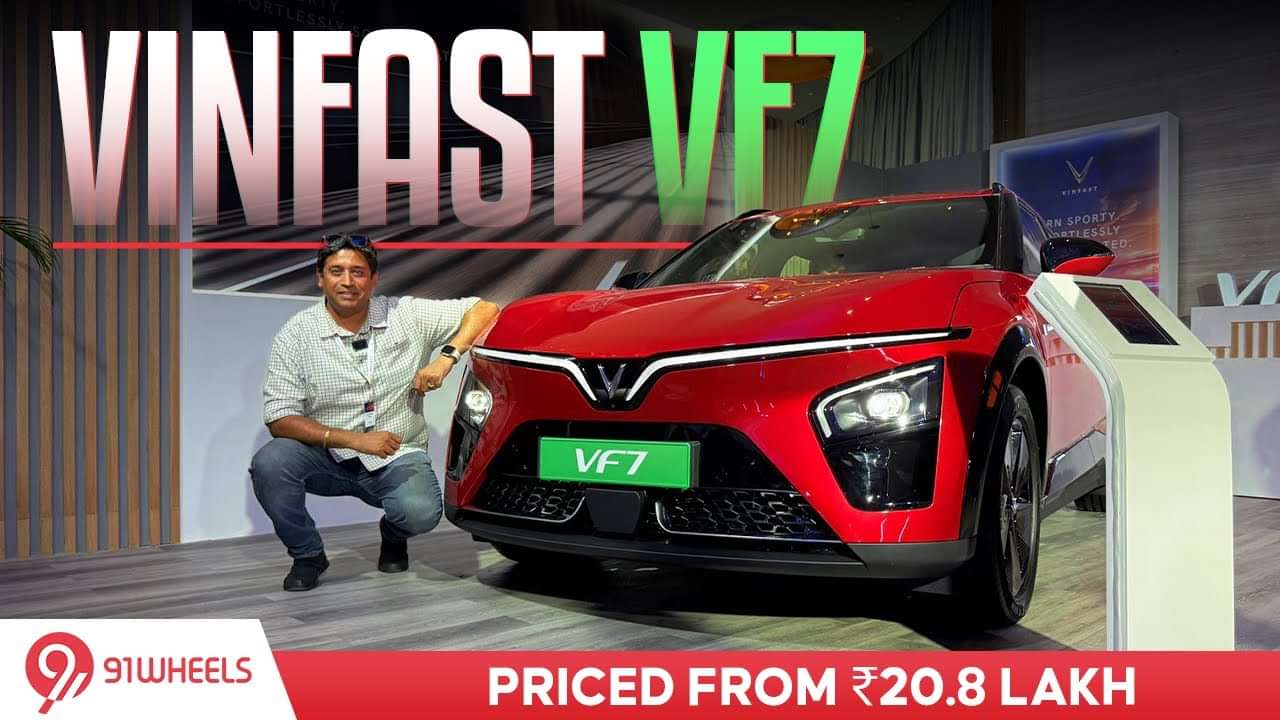 Vinfast VF7 launched from Rs 20.8 lakh - here is the first look review and walk around