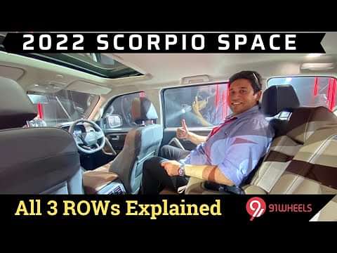     0:02 / 3:26   2022 Mahindra Scorpio N interior space Review ll All 3 rows explained || 7 Seater Top Model