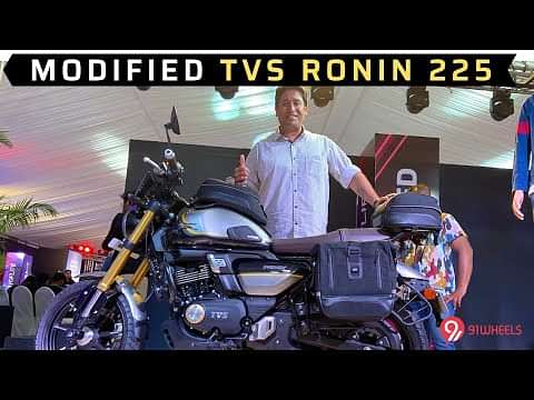 Modified TVS Ronin 225 Cruiser in our Walkaround Review || Price, Colours Out