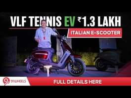 VLF Tennis 1500 Electric Scooter by Motohaus at Rs 1.3 Lakh | All Details Here with top speed, range